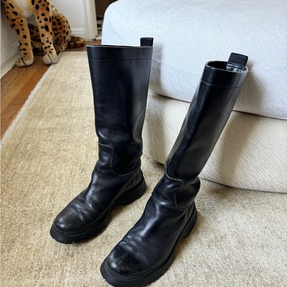 PRADA SPORT MOTO BOOTS 2004 ARCHIVAL BELLA HADID - Picture 1 of 11